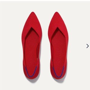 Rothy’s The Point, Red, 6.5